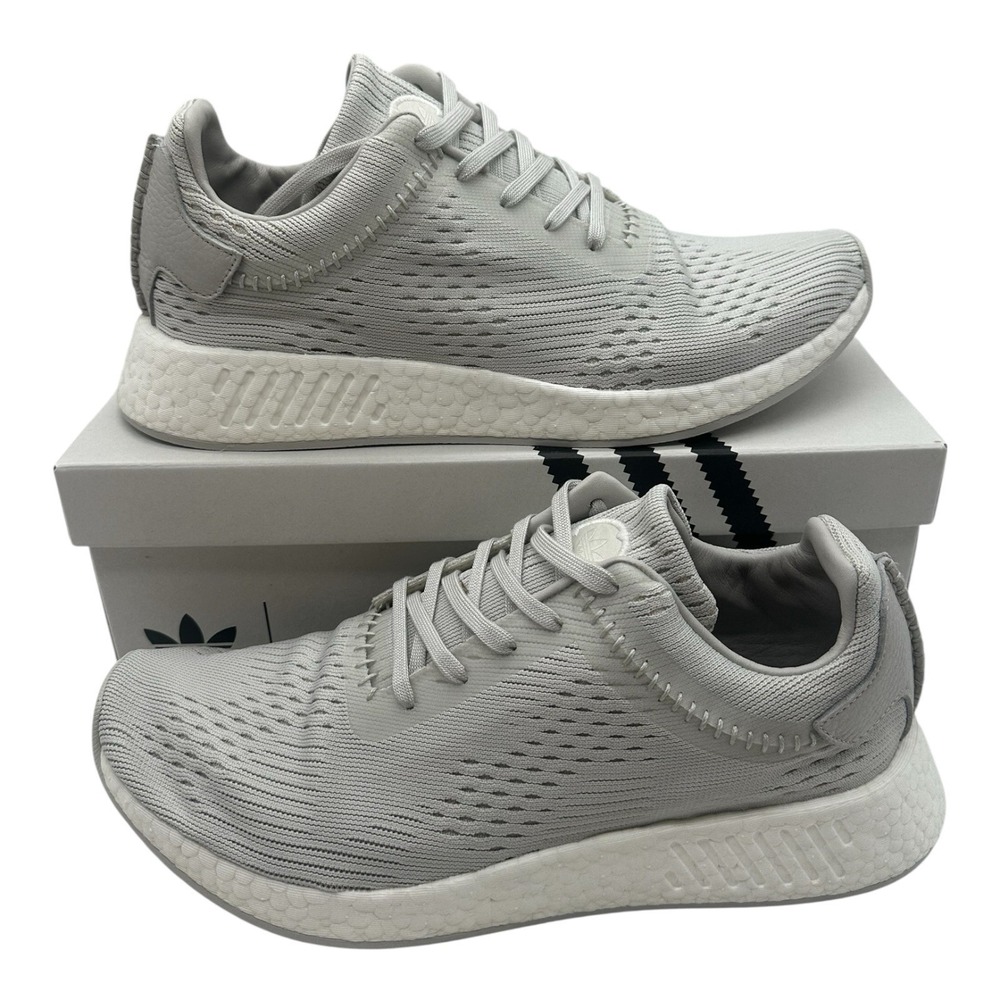 Adidas Originals Wings & Horns WH NMD_R2 Shoes Mens Sz 11 Grey Sneakers BB3118
